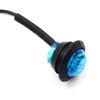 10 Pack Waterproof Marine Boat LED Lights, LED Underwater Lighting, Utility Led Interior Lights Navigation Lights Deck Courtesy Lights 12V for Yacht Boat Fishing Pontoon Sailboat Kayak (Blue)