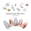 Rhinestone Random Shape Mini Stone (Aurora) Approximately 20 Pieces irogel Nail Town