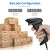 NETUM NT-M1 Handheld Scanner Wired Laser Barcode Scanner 32-bit Decoder 1D with USB Cable