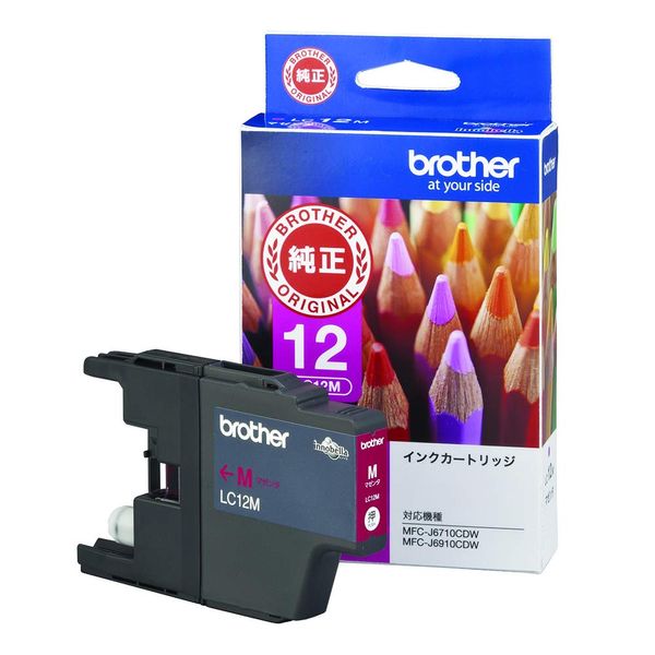 Brother Genuine Ink Cartridge Magenta lc12 m