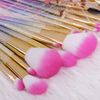 Docolor Makeup Brushes Sets 16piece,Premium Synthetic Professional Makeup Brushes with Rainbow Box,for Face Foundation Blending,Blush,Concealer,Hightlight,Eyeshadow,Eyeline,Lip Brush