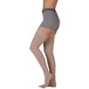 Juzo Basic 4412ag 30-40mmhg Thigh-High Open Toe Compression Stocking, Black, 3 (III) Regular
