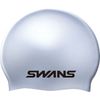 SWANS Swim Cap, Swim Cap, Silicone Cap, SA7 Silver (SIL)
