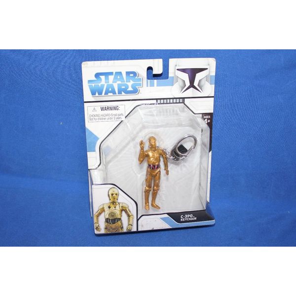 Star Wars 10 cm Keychain Fig. S. I - C-3PO, Or