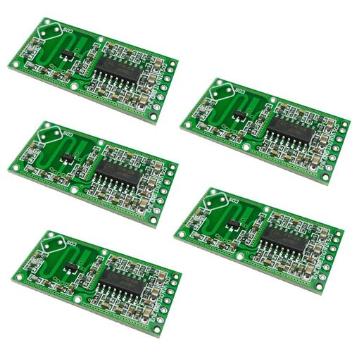 KKHMF 5pcs Microwave Radar Sensor RCWL-0516 Switch Module Human Induction Board Detector Detection Distance 5-7m "Domestic Delivery"