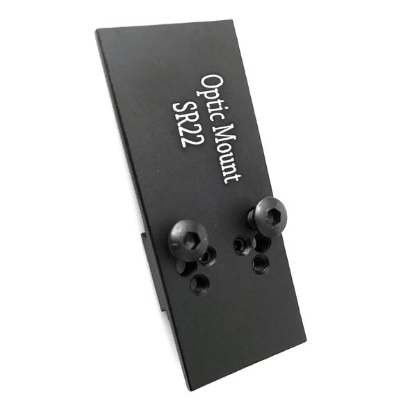 Optic Red Dot Mounting Base(Replace Rear Sight) for Ruger SR22 Handgun