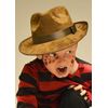 Struts Childrens Halloween Freddy Brown Fedora Hat, One Size