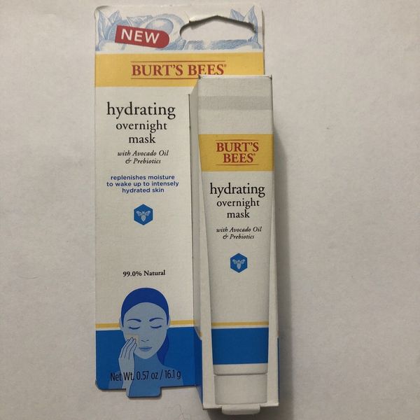 Burt's Bees Hydrating Overnight Mask Avocado Oil & Prebiotics #BUB