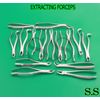 20 EXTRACTING FORCEPS EXTRACTION DENTAL INSTRUMENTS-A+ QUALITY DN-436