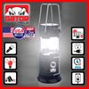 2x Solar Camping Lantern Flashlight Lamp Portable Rechargeable LED USB Power