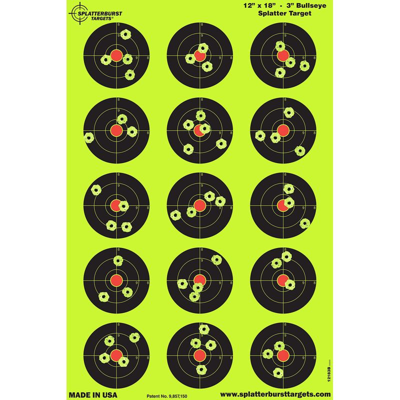 Splatterburst Reactive Shooting Targets - 4 Inch Costa Rica