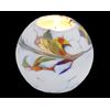 D&J Glassware Friendship Mini Globe Tea Light in a White Colour