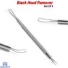 Acne Needle Blackhead Remover Kit Pimple Blemish Comedone Extractor Tools Set CE