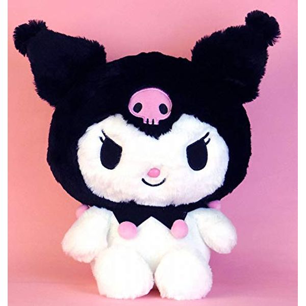 Nakajima Corporation Sanrio 147936-20 Howahowa Plush Kuromi Plush Toy M