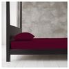 GC GAVENO CAVAILIA Fitted Sheet, Polyester-Cotton, Wine, Double