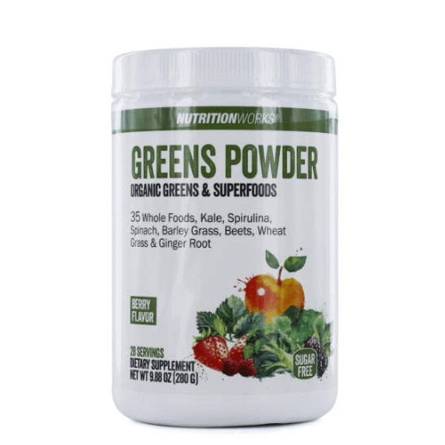 NutritionWorks Organic Greens and Superfoods Dietary Supplement Powder 9.88 oz