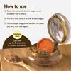 JBK Daisy Terra Cotta Brown Sugar Saver