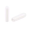 uxcell 50pcs Round Rubber End Caps Vinyl Cover Screw Protector 2mm White