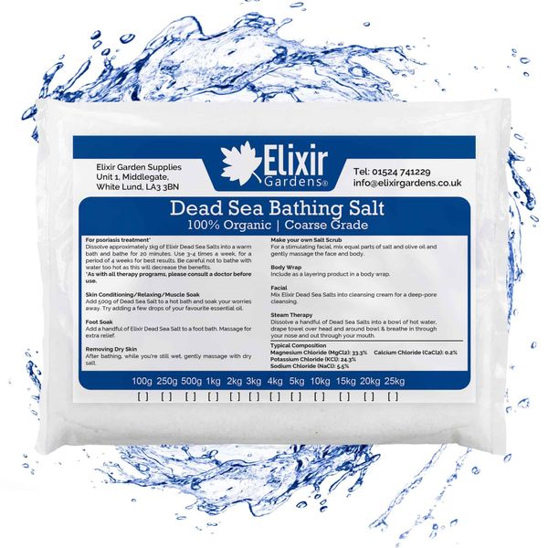 Elixir DEAD SEA FINE GRADE BATH SALTS - 500G x 1