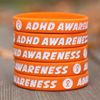 2 of ADHD Awareness Wristbands