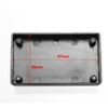sourcingmap 100 x 60 x 30mm Electronic Plastic DIY Junction Box Enclosure Case Black