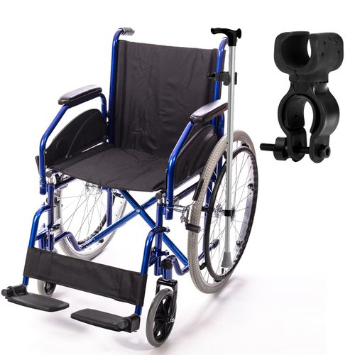 4 Pack Walking Stick Holders, Cane Holder, Wheelchair Accessories, Walking Stick Folder for Mobility Scooter, Crutch Holder