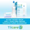 Tilcare Nasal Irrigation System Perfect Nasal Rinse Machine for Sinus & Allergy Relief - Electric Neti Pot for Nasal Irrigation to Cleanse Your Stuffy Nose - Comes with a Towel and 30 Salt Packs