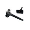 G.B.S Men's Shaving Razor with Adjustable Butterfly Open Mechanism Double Edge Safety Razor, Black Matte