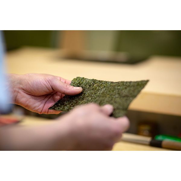 Sakai Nori Shop Sushi Crackerie Seaweed (Produced in Chita, Isewan), 25 Sheets