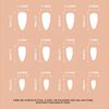 24pcs Short Coffin Stick on Nails Glitter Pink Press on Nails Flower False Nails Removable Glue-on Nails Fake Nails Acrylic Full Cover Nails Women Girls Nail Art Accessories (Glitter Pink)