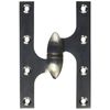Deltana OK6040B15-L Solid Brass 6-Inch x 4-Inch Olive Knuckle Hinge