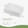HOMEFLA Cooling Bed Memory Foam Pillow for Sleep Standard Size Removable Cover