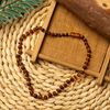 Baltic Amber Necklace Sizes 33cm - Cognac - Raw not Polished - Lab Tested