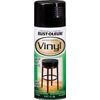 Rust-Oleum 1909830 Vinyl Spray Paint, 11 oz, Black