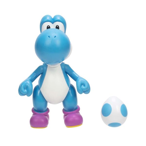 Super Mario 4" Yoshi Figure with Accessories