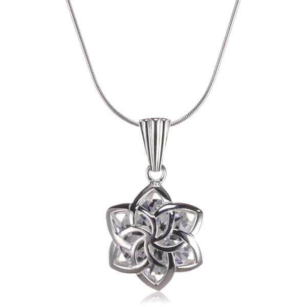 Herr der Ringe Schmuck by Schumann Design Nenya Anhänger incl. Kette 925 Sterling Silber 3001-013