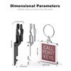 Fire Alarm Test Key, Mellbree Fire Call Point Key 10 Pack