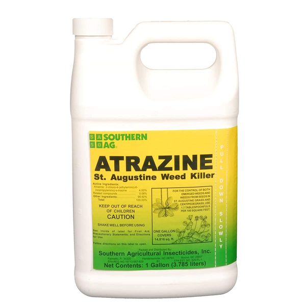 Southern Ag Atrazine St. Augustine Grass Weed Killer, 1 Gallon