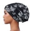 Alnorm Wide Band Satin Lined Sleep Cap Multicolored Beanie