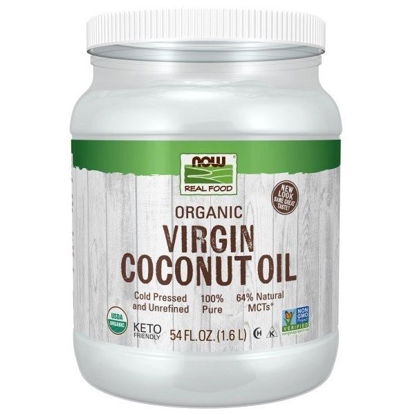 Now Foods Virgin Coconut Oil Organic 54 oz Oil