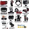 Roar® Black Cloth Weight Lifting Belt, M, Hook and Eye