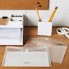 Rexel Ice Popper Wallets A5 Clear (Pack Size 5)