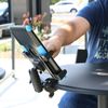 TAB1RMCPM: Arkon Heavy Duty Rail/Bar/Table Top Clamp Post Tablet (7-18.4”) Mount