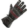 Büse Willow Waterproof Motorcycle Gloves (Black/Red, 8)