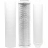 Replacement Filter Kit for Vertex PT 4.0 RO System - Includes Carbon Block Filte