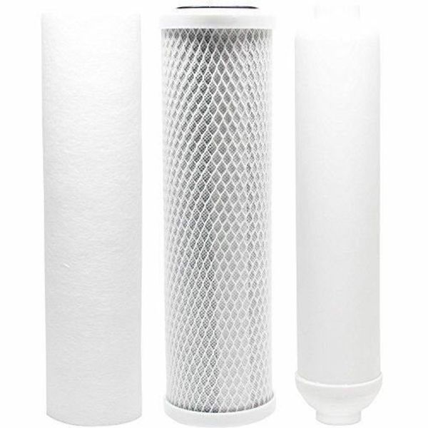 Replacement Filter Kit for Vertex PT 4.0 RO System - Includes Carbon Block Filte