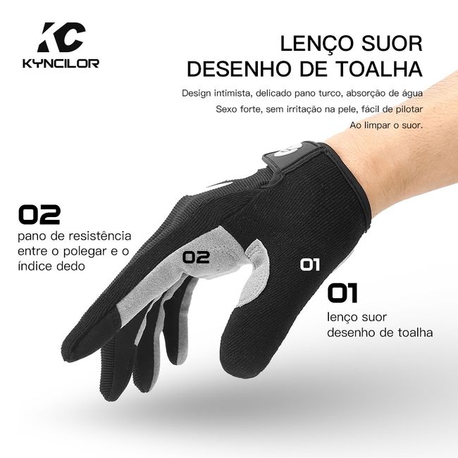 Full Finger Cycling Gloves, Bicycle Riding Equipment