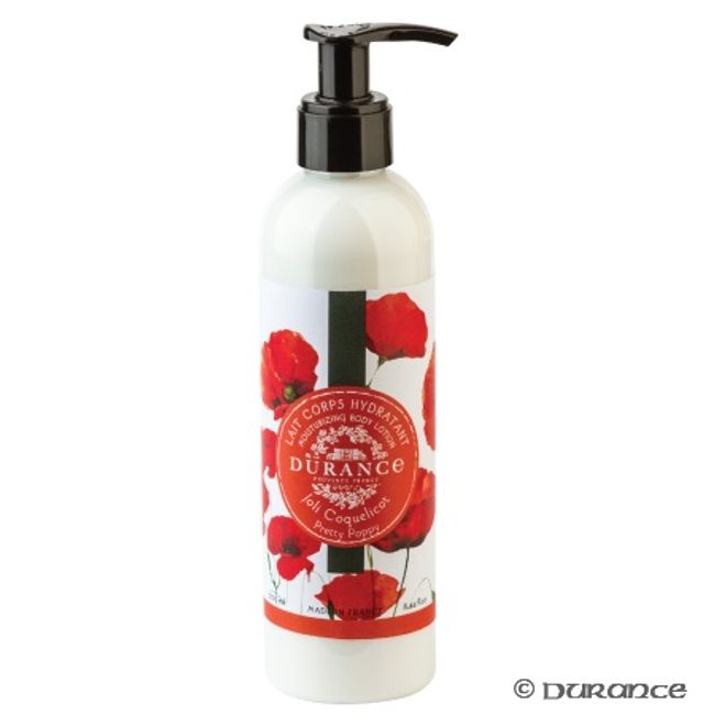 DURANCE (PLANT) Body Lotion 250ml Pretty Poppy Flower (Plant) (Price will increase from January 2024)