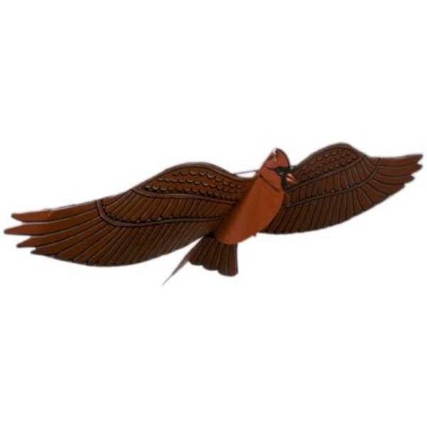 Jackite Assembled Cardinal Bird Kite, Wind Sock