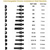 Kit de pistola para tuercas de remache Rivnut Tool Nut Setter ajuste de rosca